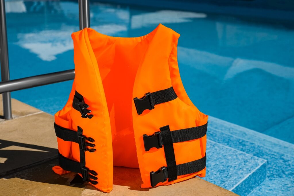 Life jacket for pool owners